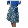 Fusta din bumbac cu motiv floral