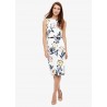 Rochie office cu flori, 05