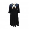 Rochie din tricot cu funda, Ale